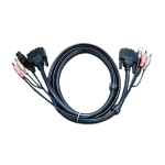 ATEN 1.8M USB DVI-D Single Link KVM Cable 2L-7D02U