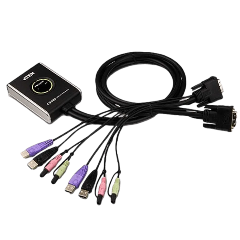 2L-7D03U 3M USB DVI-D Single Link Cable מבית ATEN
