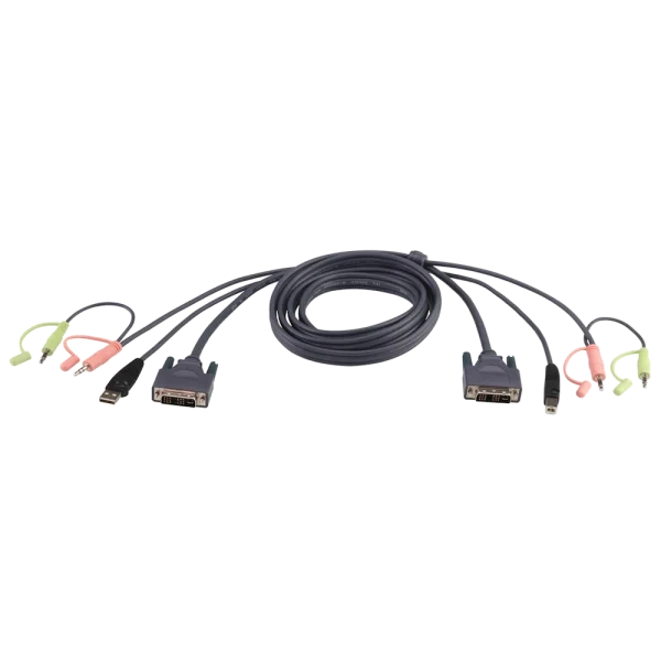 2L-7D03U 3M USB DVI-D Single Link Cable מבית ATEN