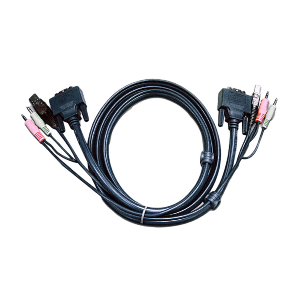 ATEN 5M USB DVI-D Single Link KVM Cable 2L-7D05U