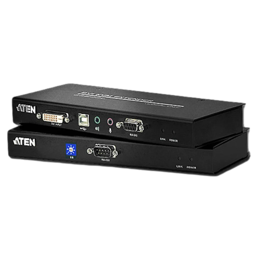 CE600 DVI-D 2XCAT5 KVM EXTENDER מבית ATEN