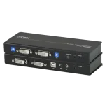 ATEN USB DVI Dual View Cat 5 KVM Extender CE604