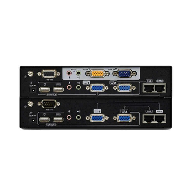 ATEN USB VGA Dual View Cat 5 KVM Extender CE775