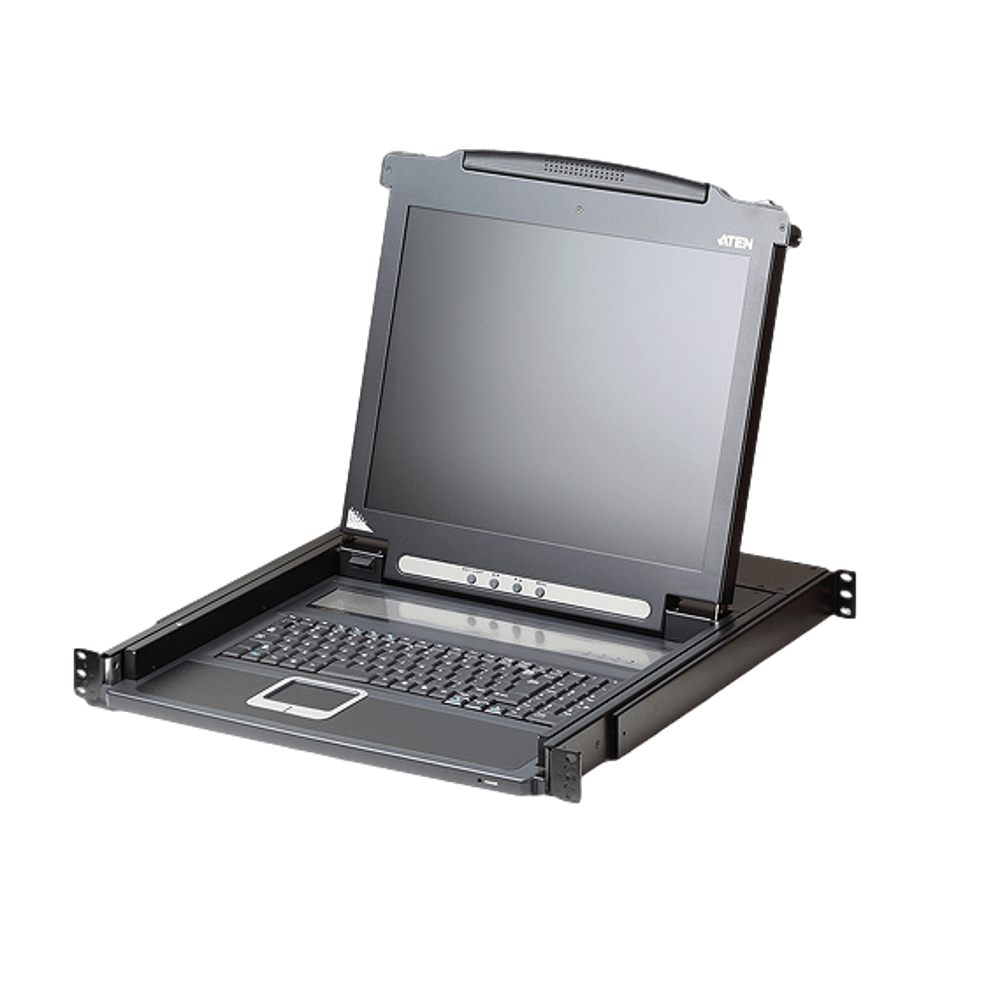 CL1000M 17" LCD 1P KVM PS/2 VGA מבית ATEN