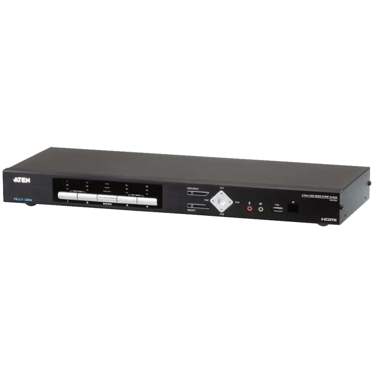 CM1284 4-PORT USB HDMI QUAD KVM מבית ATEN