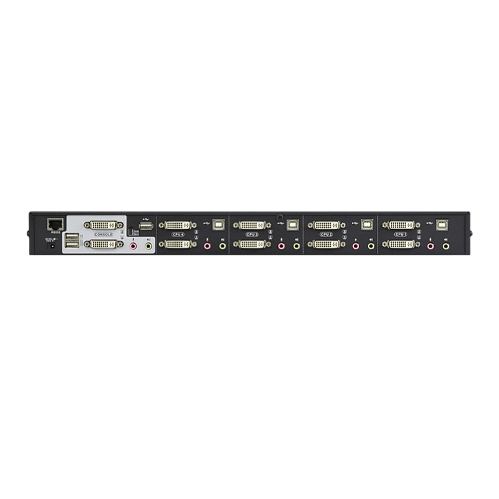 CS1644A 4Port USB DVI D.View KVM מבית ATEN