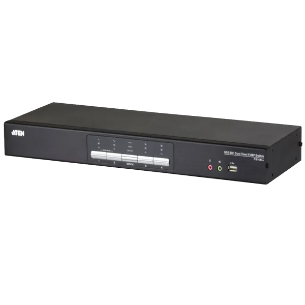 CS1644A 4Port USB DVI D.View KVM מבית ATEN