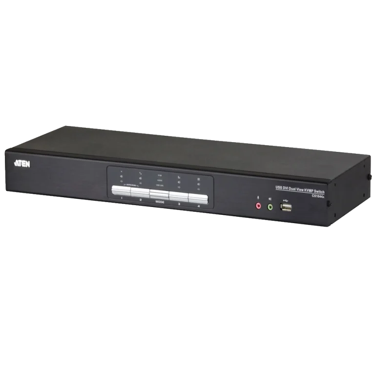 CS1644A 4Port USB DVI D.View KVM מבית ATEN