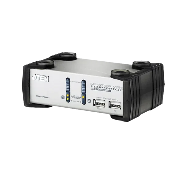 CS1732A 2-Port PS/2-USB VGA/Audio מבית ATEN