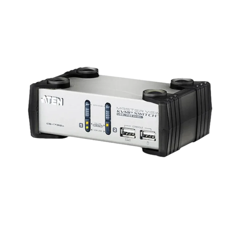 CS1732A 2-Port PS/2-USB VGA/Audio מבית ATEN
