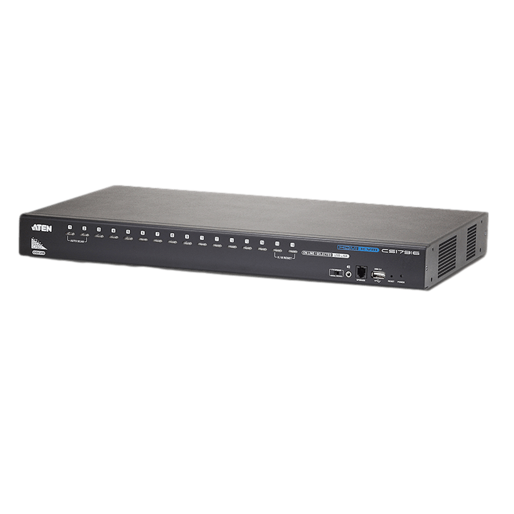 CS17916 16-PORT USB HDMI FHD KVM מבית ATEN