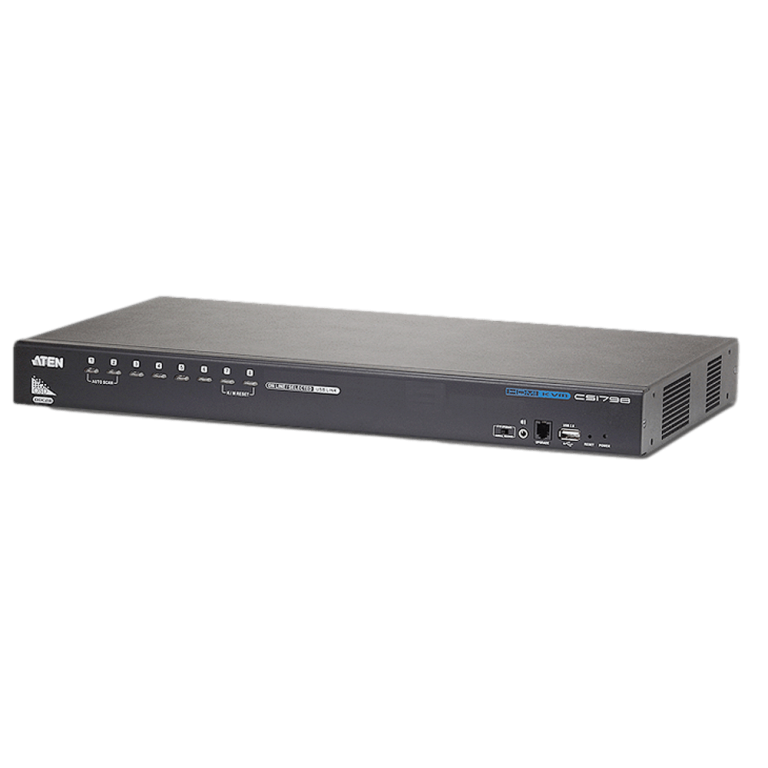 CS1798 8-PORT USB HDMI 19" KVM מבית ATEN