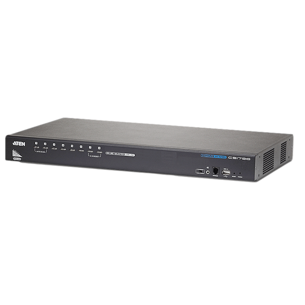 CS1798 8-PORT USB HDMI 19" KVM מבית ATEN