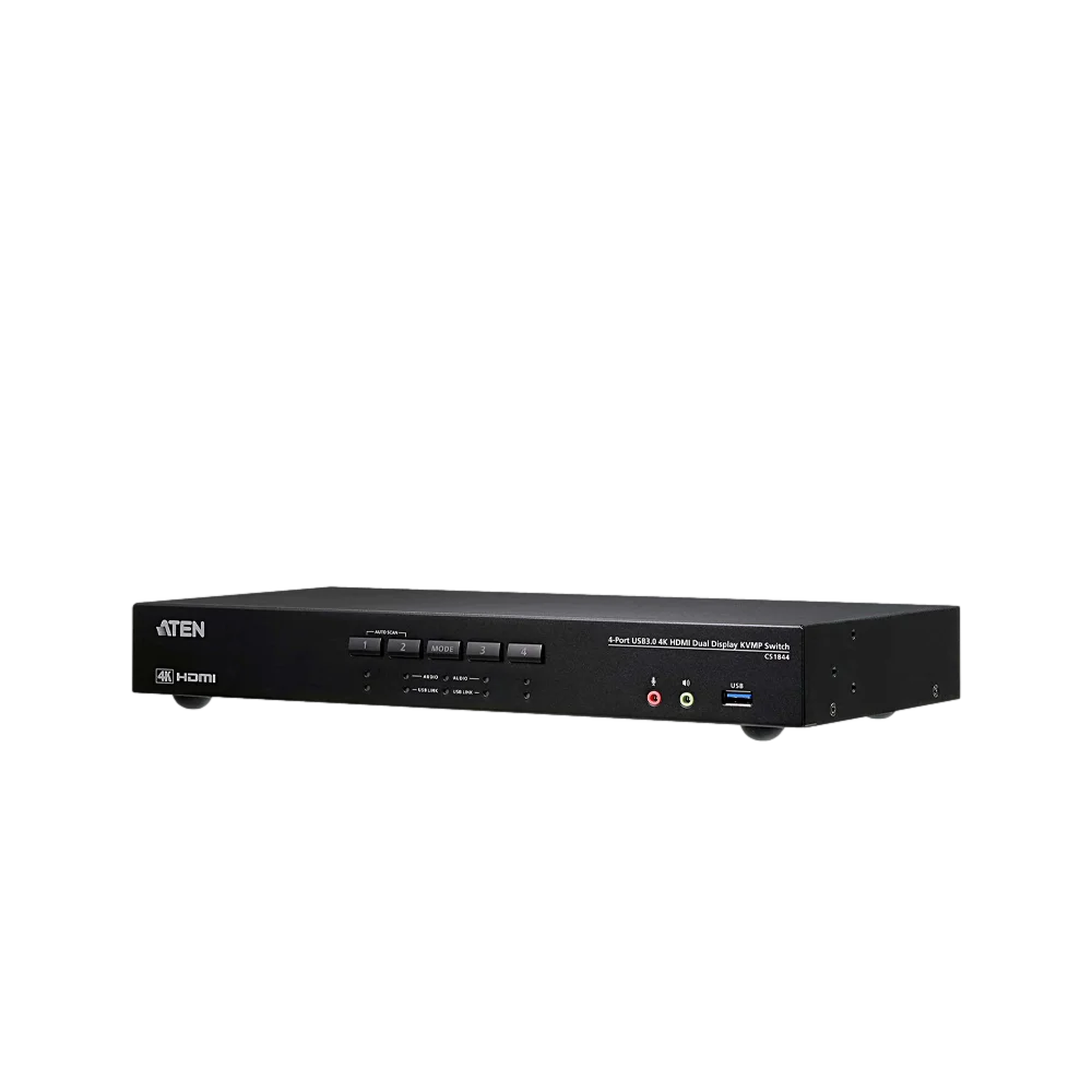 CS1844 4P USB3.0 4K HDMI KVM D.V מבית ATEN