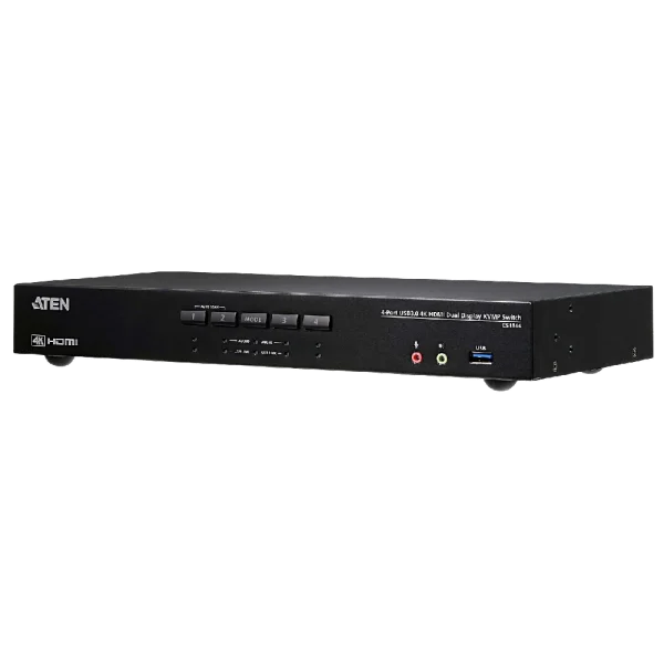 CS1844 4P USB3.0 4K HDMI KVM D.V מבית ATEN