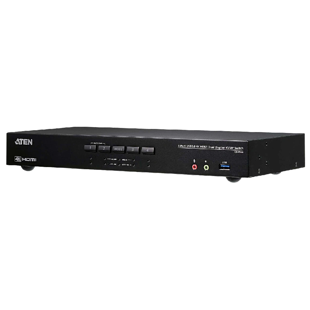 CS1844 4P USB3.0 4K HDMI KVM D.V מבית ATEN