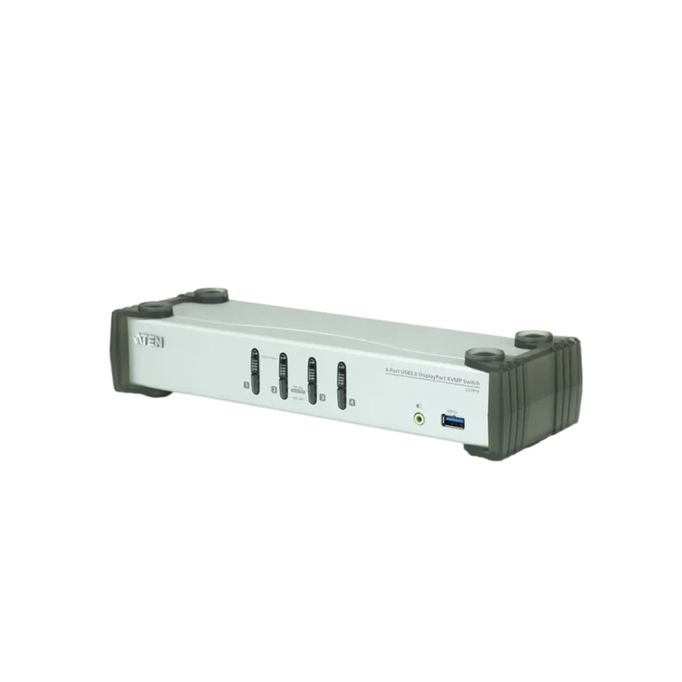 CS1914 4-PORT USB/DP 4K-UHD KVM מבית ATEN