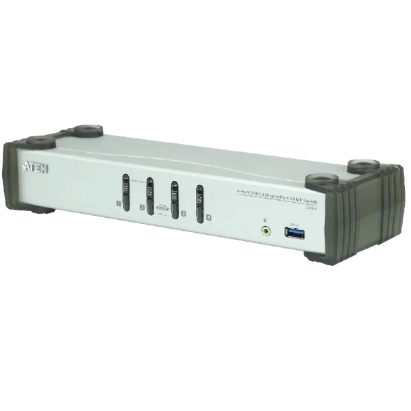 CS1914 4-PORT USB/DP 4K-UHD KVM מבית ATEN