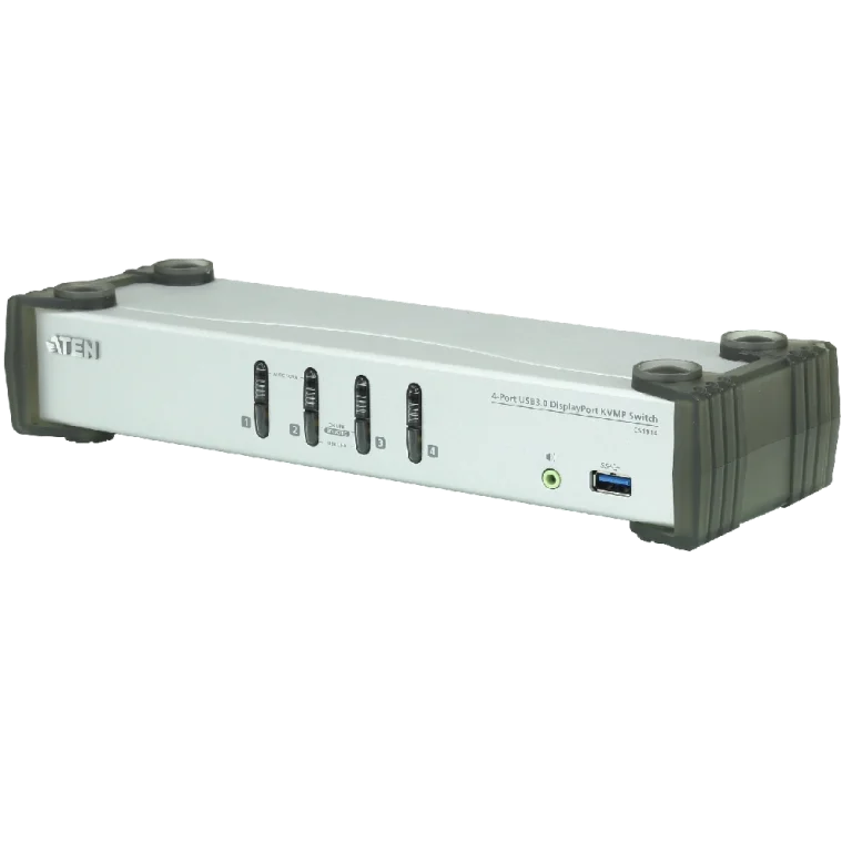CS1914 4-PORT USB/DP 4K-UHD KVM מבית ATEN