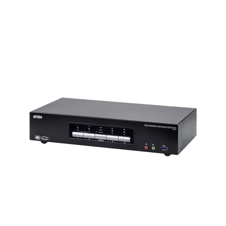 CS1964 4P USB3 4K DP 3XVIEW KVM מבית ATEN