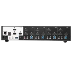CS1964 4P USB3 4K DP 3XVIEW KVM מבית ATEN