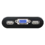CS22U 2-PORT USB VGA CABLE KVM מבית ATEN