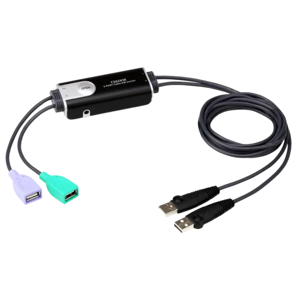 CS62KM 2PORT USB KM BOUNDLESS SW מבית ATEN