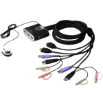 CS692 2PORT USB HDMI CABLE KVM מבית ATEN