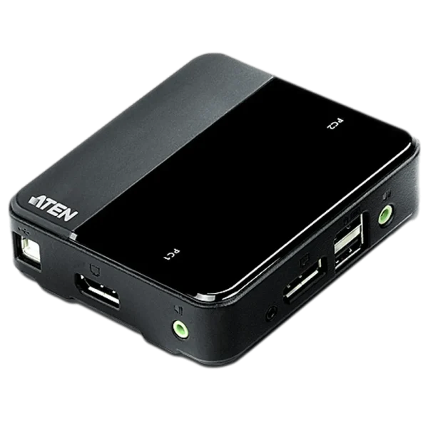 CS782DP 2-Port USB DisplayPort מבית ATEN