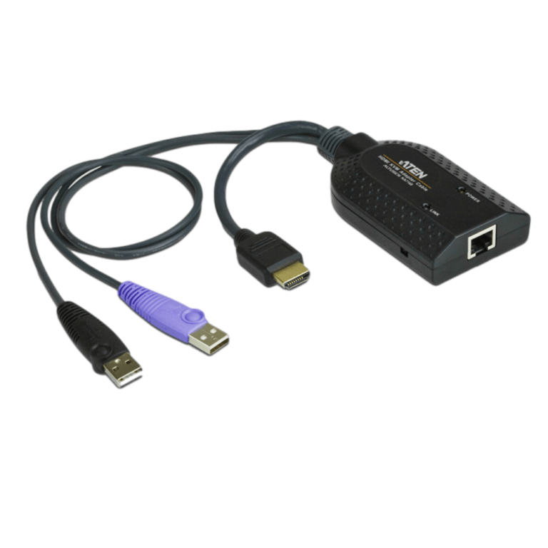 ATEN USB HDMI Virtual Media KVM Adapter KA7168