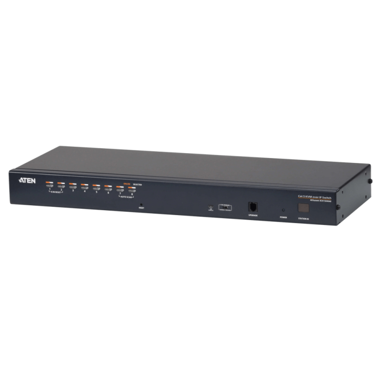 ATEN 8-Port Multi-Interface Cat 5 KVM over IP Switch KH1508Ai