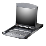 KL1516Ai 17" 16P CX LCD D.RAIL מבית ATEN