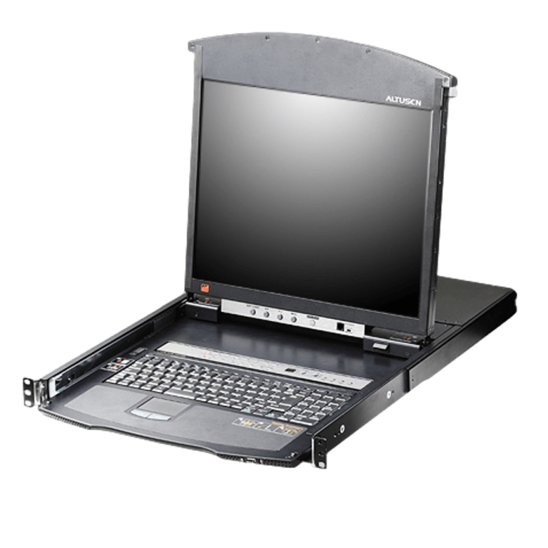 KL1516Ai 17" 16P CX LCD D.RAIL מבית ATEN