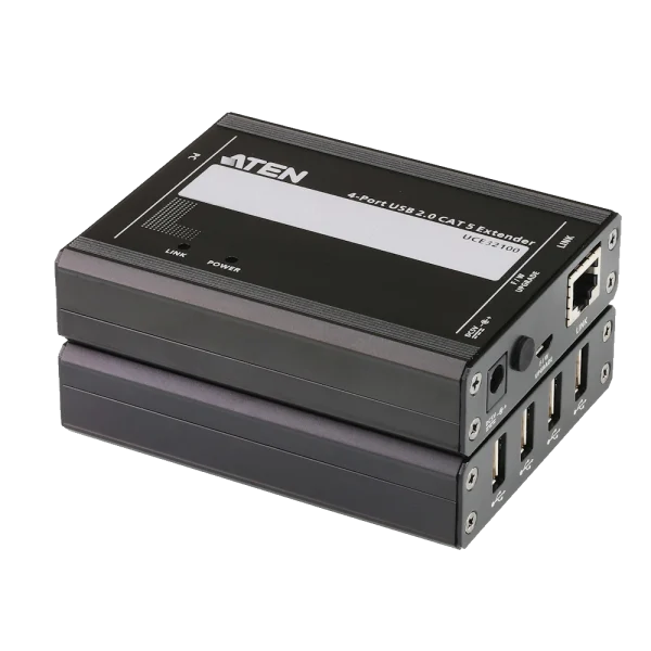 UCE32100 4-Port USB 2.0 100m Ext מבית ATEN