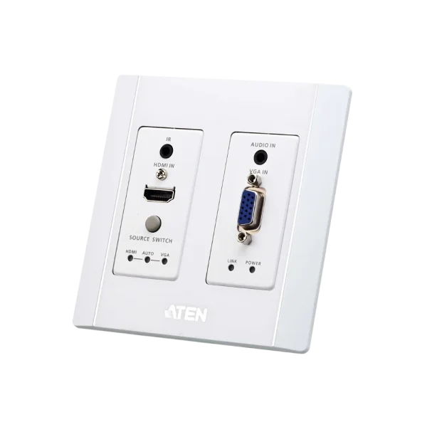 משדר HDMI ו-VGA בטכנולוגיית HDBaseT דגם VE2812AUST מבית ATEN