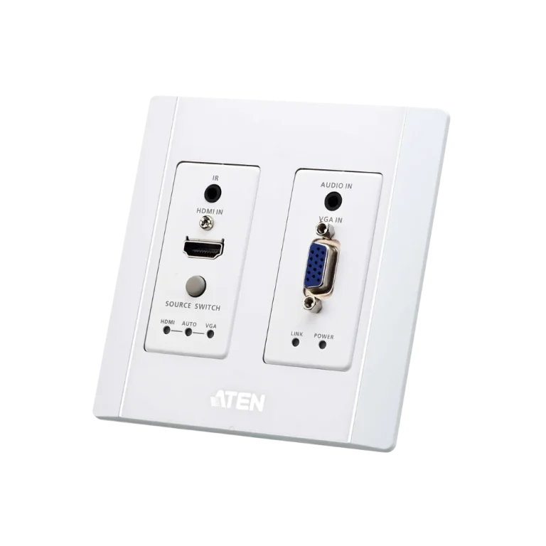 משדר HDMI ו-VGA בטכנולוגיית HDBaseT דגם VE2812AUST מבית ATEN
