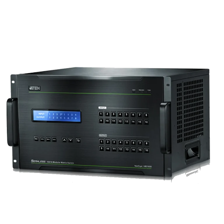 VM1600A 16X16 MODULAR MATRIX 6U מבית ATEN