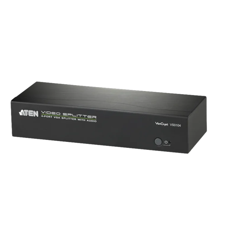 ATEN 4-Port VGA/Audio Splitter (450MHz) VS0104