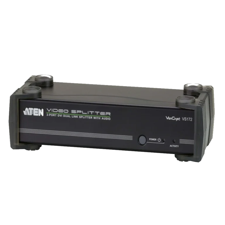 VS172 2-Port DVI Dual Link/Audio Splitter מבית ATEN