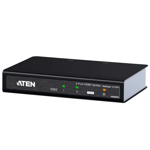 VS182A 2-Port 4K HDMI Splitter מבית ATEN