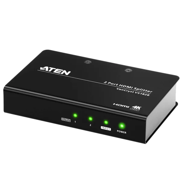 VS182B 2-Port HDMI 4K-DCI Splitt מבית ATEN