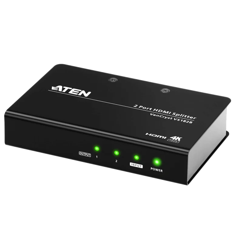 VS182B 2-Port HDMI 4K-DCI Splitt מבית ATEN