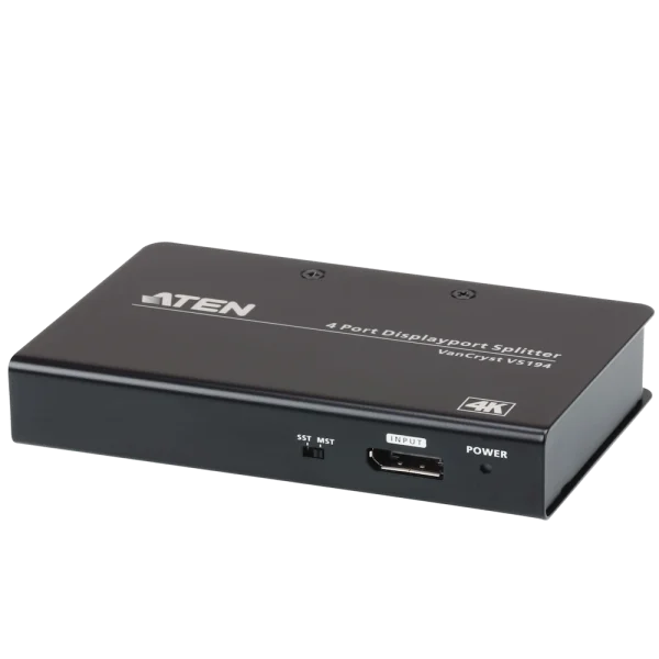 VS194 4Port DP 4K w/MST Splitter מבית ATEN