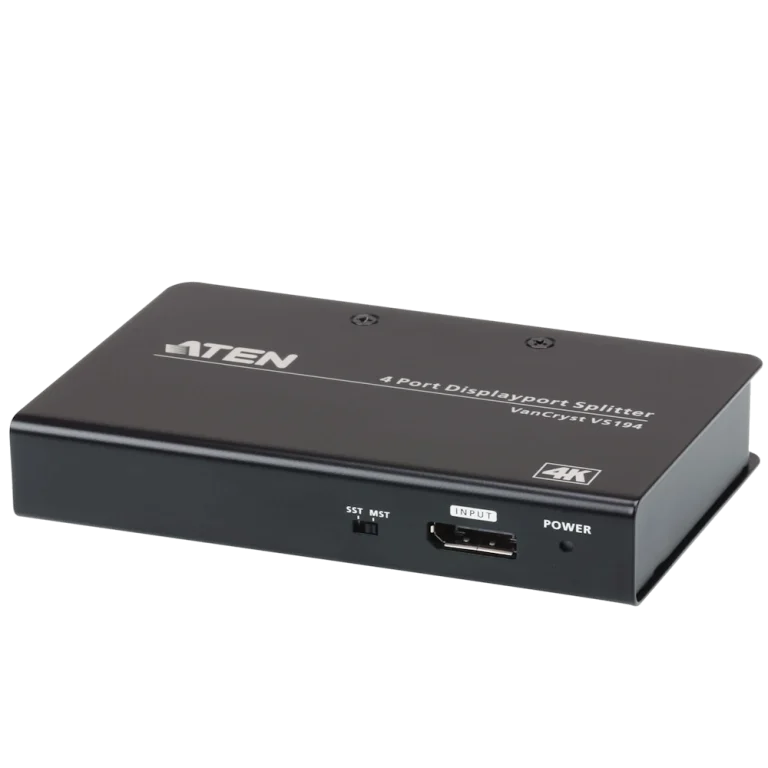 VS194 4Port DP 4K w/MST Splitter מבית ATEN