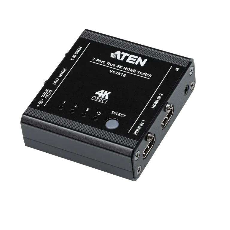 VS381B 3-Port True 4K HDMI Sw