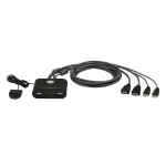 CS22HF 2-Port USB FHD HDMI Cable KVM מבית ATEN