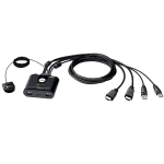 CS22HF 2-Port USB FHD HDMI Cable KVM מבית ATEN