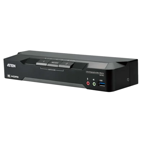 CM1942 2-Port 4K DisplayPort Dual Display מבית ATEN