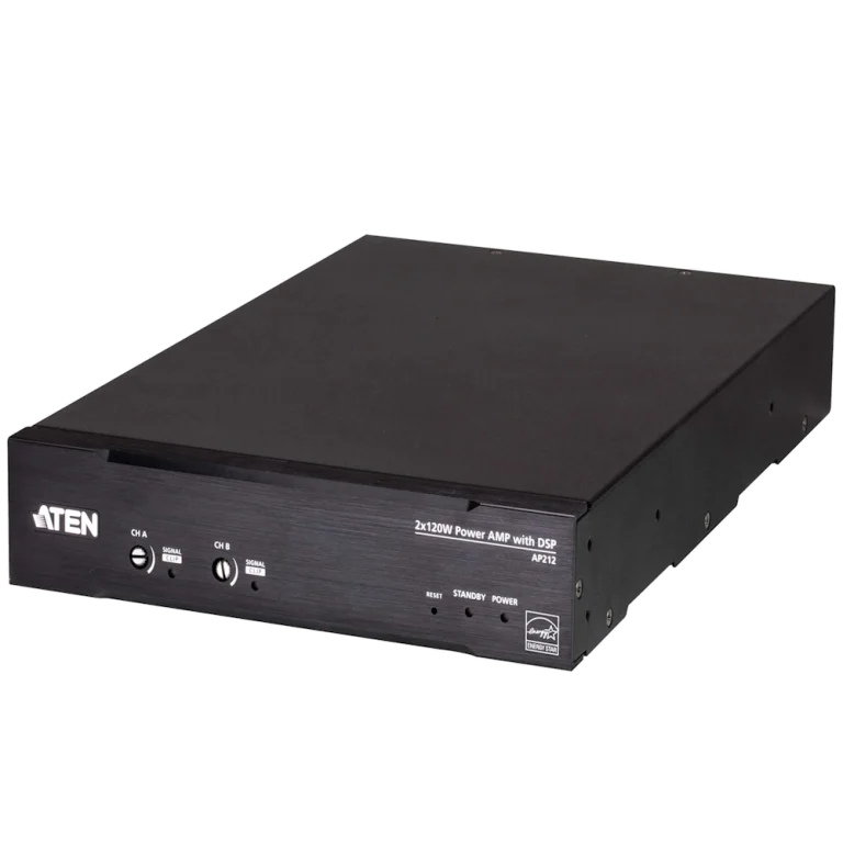 AP212 2 x 120W Power Amplifier with DSP מבית ATEN