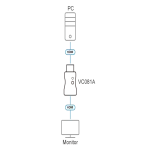 VC081A 4K HDMI Mini EDID Emulato מבית ATEN